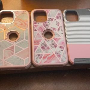 Amazon iPhone 12 Pro Max cell phone cases. Good condition